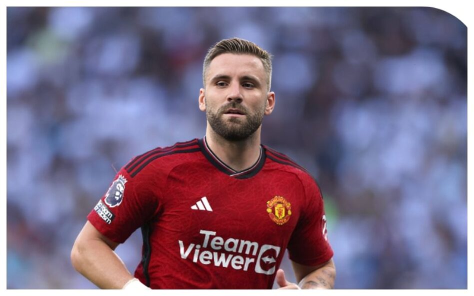 Manchester United Left Back Luke Shaw is out for a couple of months || Imago