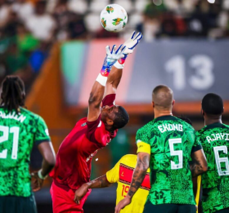 Stanley Nwabali, the 27-year-old goalkeeper who emerged as a revelation for the Super Eagles of Nigeria at AFCON 2023 