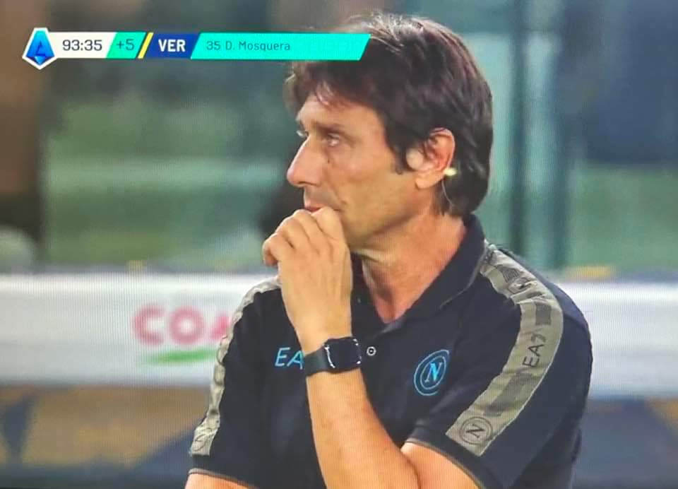 Antonio Conte suffers loss in first competitive match with Napoil