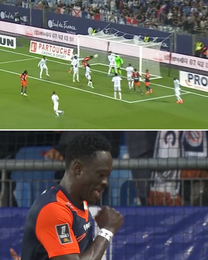 Jerome Akor Adams at the double for Montpellier