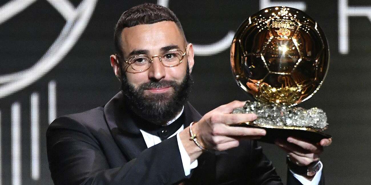 Karim Benzema wins Ballon d'Or