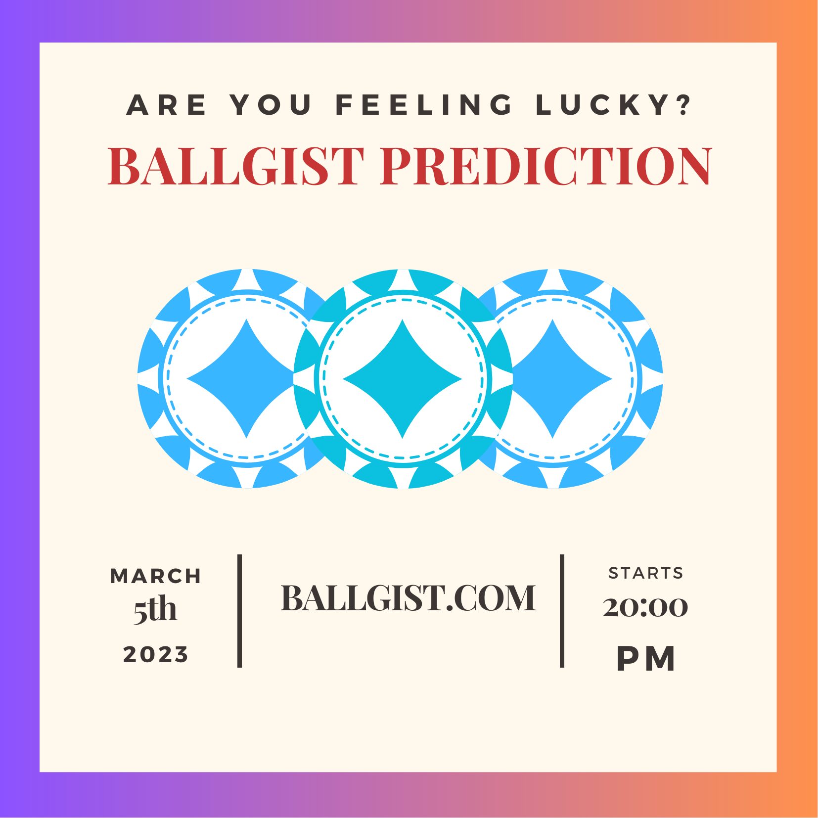 Ballgist Betting Predictions