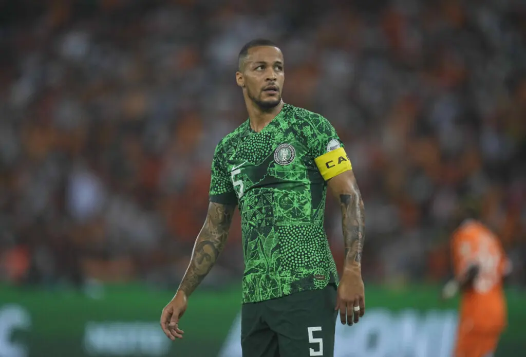 Super Eagles Vice Captain and Africa Cup of Nations (AFCON) Player of the Tournament, William Troost-Ekong,