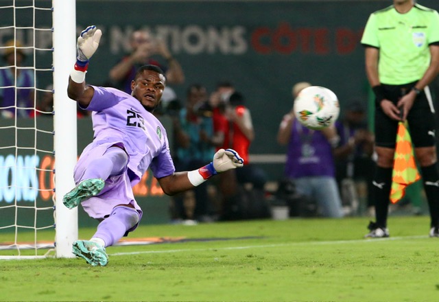 Nwabali saves in penalty shootout vs Bafana Bafana at AFCON