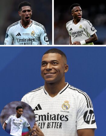 Kylian Mbappe yet to be in tune with Real Madrid teammates; Jude Bellingham, Vinicius Junior and Rodrygo Goes