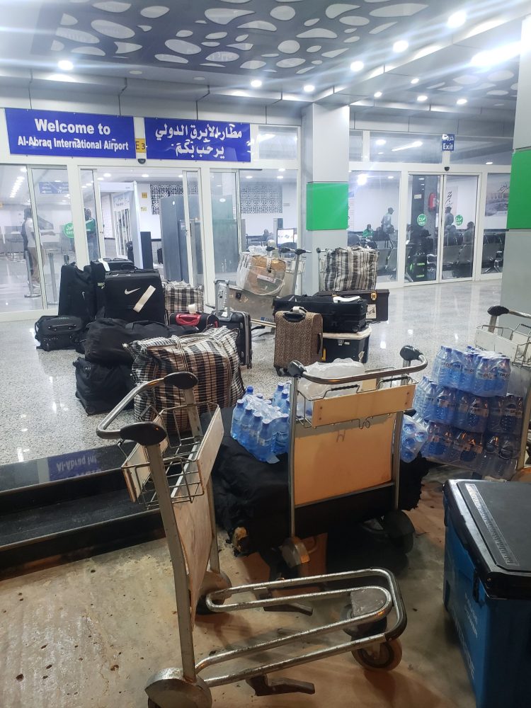 Super Eagles still locked up at local airport in Libya this morning